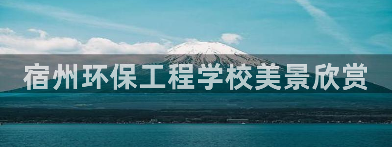 谁知道彩名堂网站是多少：宿州环保工程
