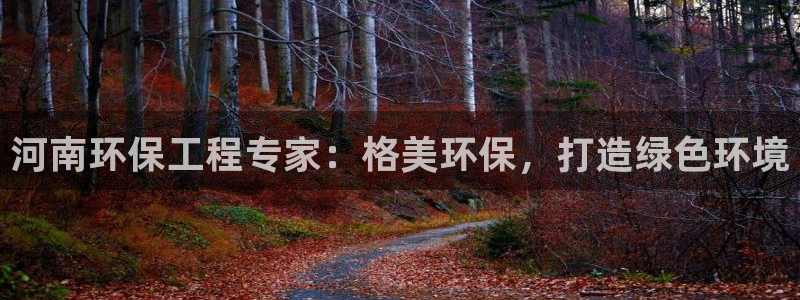 彩名堂为什么用不了了：河南环保工程专