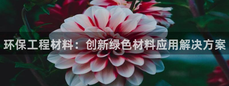 彩名堂App下载：环保工程材料：创新绿色材料应用解决方案