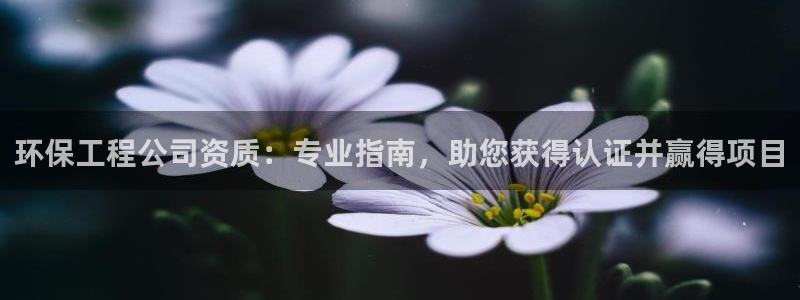彩名堂开奖结果查询：环保工程公司资质