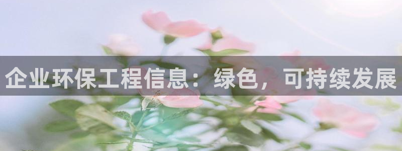 彩名堂客户端加拿大：企业环保工程信息